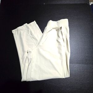 Old Navy Powersoft Medium Cream Ribbed Joggers Buttery Soft In New Condition